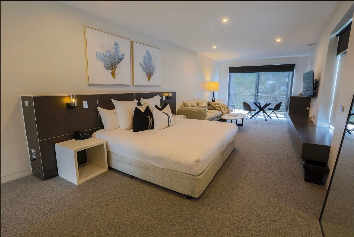 Rooms with views at Georges Luxury Hotel Mornington Peninsula